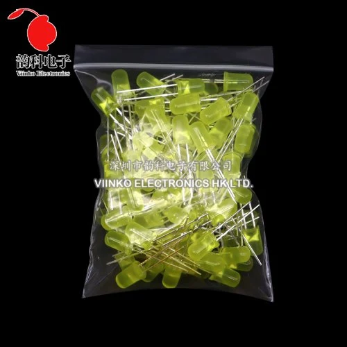 5MM geel 100pcs