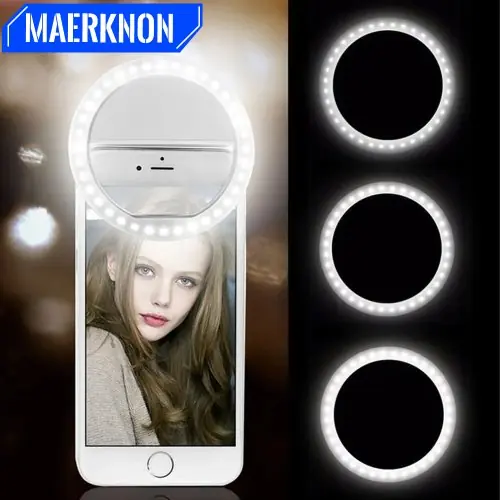 Image de Lampe LED Portable pour Selfie & Live Streaming