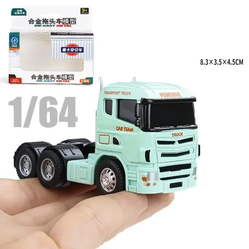 Image de Camion Scania Conteneur 1:64 - Modèle Miniature en Alliage