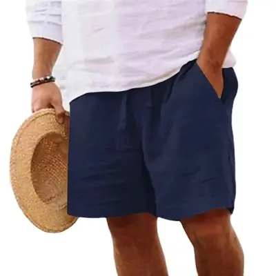 Short Homme Léger & Confortable - Coton & Lin