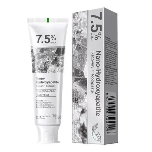 Image de Dentifrice Pierre Grise - Éclat Dentaire & Haleine Fraîche