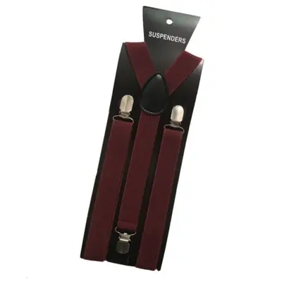 Bretelles Homme 2,5 cm - Style Décontracté & Réglable
