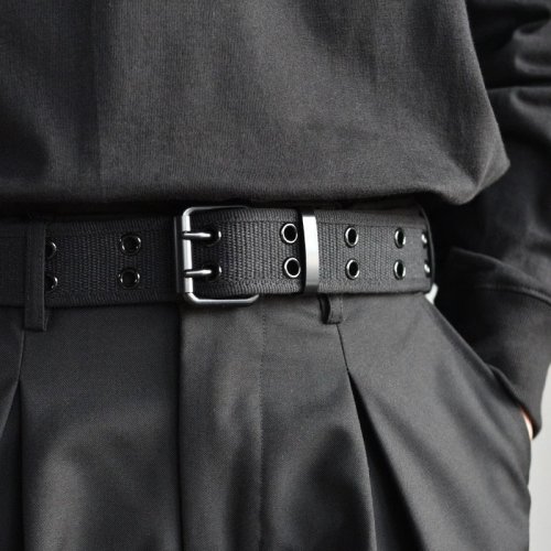 Bild von Taktischer Herren-Gürtel aus robustem Leinen-Nylon-Mix – Militärstil, unisex, hochwertig und modisch für Sport und Alltag