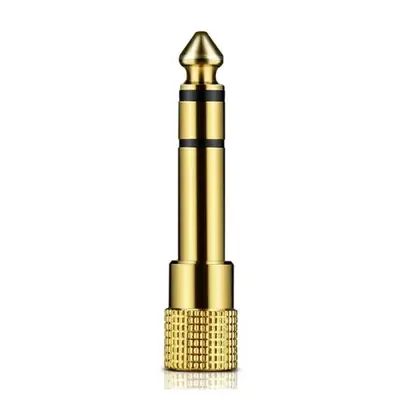 Image de Connecteur Audio 3.5mm Mâle à Femelle Plaqué Or