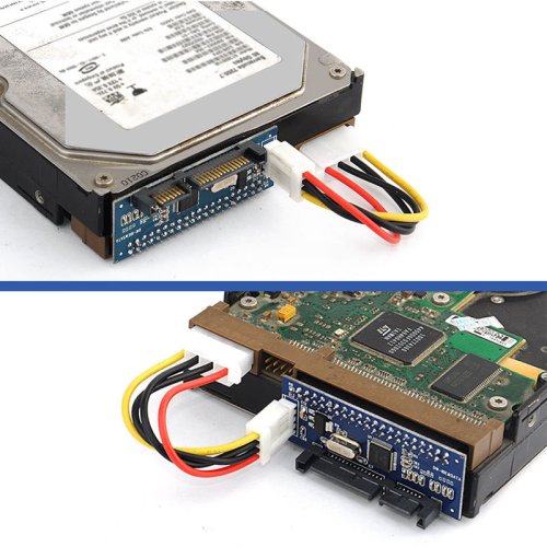 Image de Adaptateur IDE vers SATA 3.5 pouces - Conversion facile pour disque dur ancien