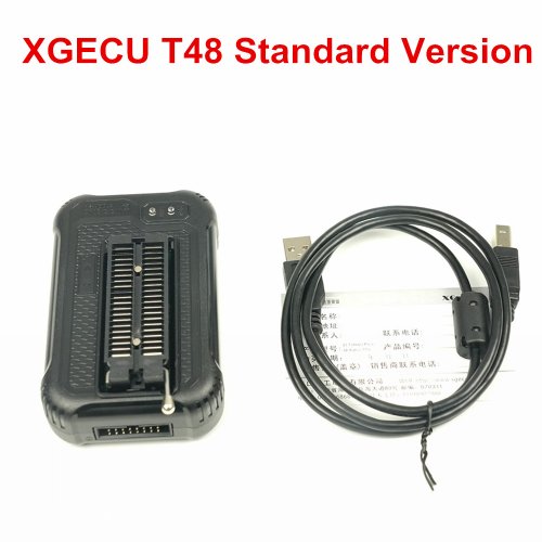 Imagen de Programador USB Universal de alta velocidad XGECU T48 actualizado TL866II Plus, adaptadores 100% + 4/12/17/30 Uds.