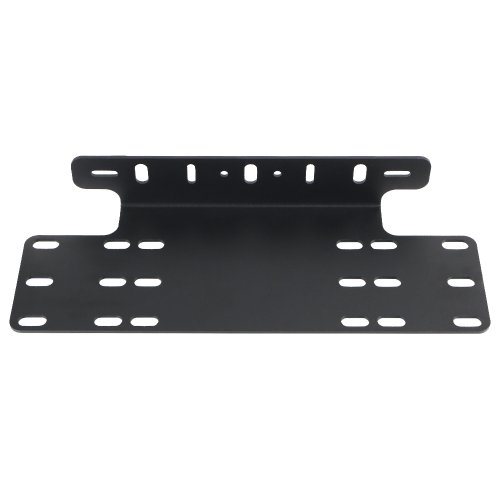 Imagen de Marco de Soporte para Matrícula con Barra LED de Trabajo y Accesorios de Soporte para Parachoques delantero de Coche en Aluminio