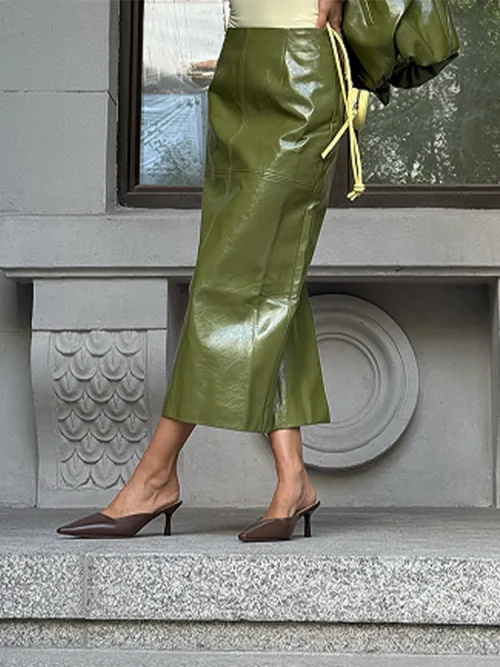 Zielona sukienka