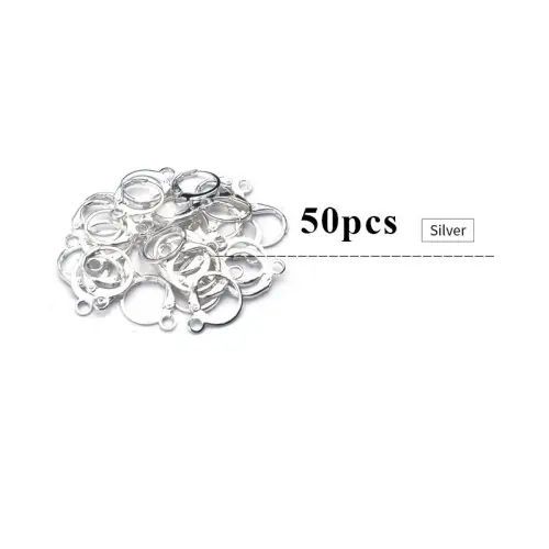 Image de Crochets d'oreilles hypoallergéniques - 50 pièces