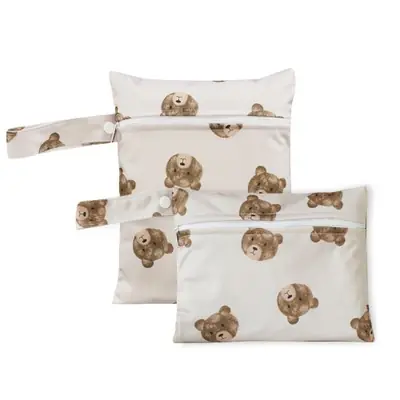Sac de rangement menstruel & couches étanche - Ensemble 2 pièces mignon