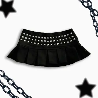 Mini Jupe Y2K Gothique Punk Harajuku
