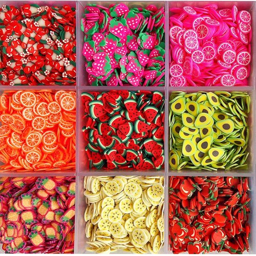Afbeelding van 1000x Fruitscheijf voor DIY Sieraden & Decoratie