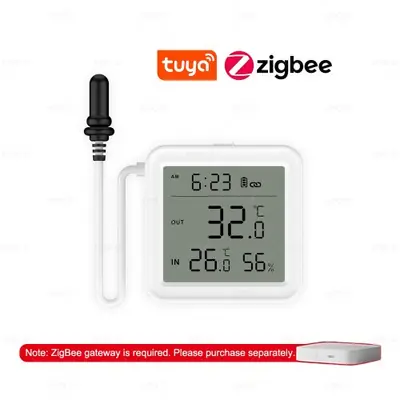 Image de Thermomètre Hygromètre Wi-Fi avec Sonde Externe