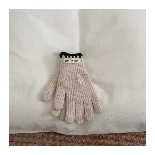 Gants beiges