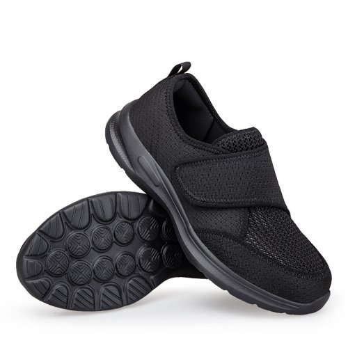 Immagine di Nuove donne ortopedia piedi larghi gonfi scarpe casual da passeggio unisex pollice eversione regolaz...