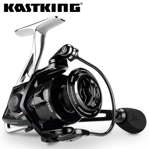 Image de Moulinet de Pêche KastKing Megatron 18kg - Ultra-Résistant & Performant