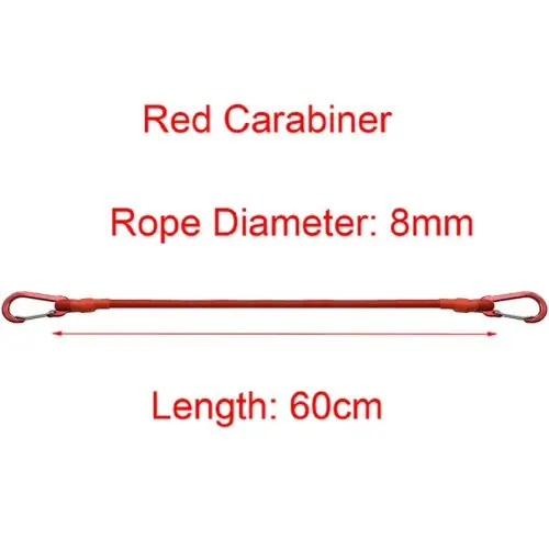 Image de Corde Élastique 210 cm - Sangle de Fixation pour Tente et Bagages