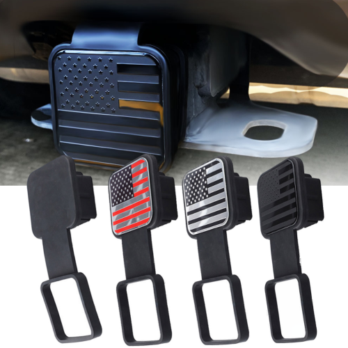 Immagine di Tappo di Copertura Impermeabile per Ricevitore Attelaggio Rimorchio da 2 Pollici - Protezione Antipolvere e Anti-Umidità con Spina Quadrata Automatica