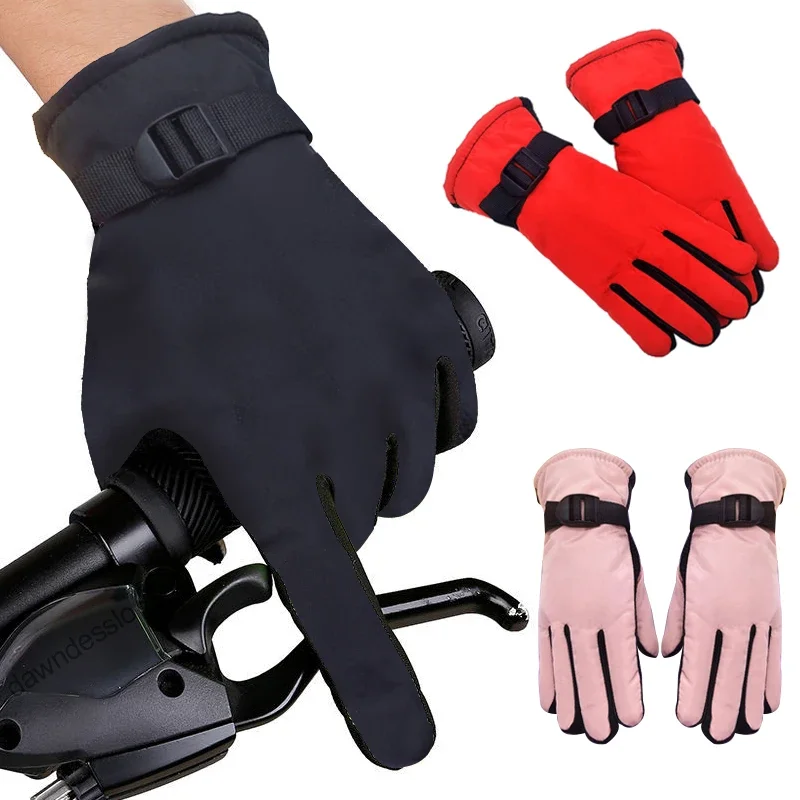 Imagen de Guantes Térmicos Impermeables para Niños con Dedos Completos, Manoplas de Nieve para Exterior, Ideal para Invierno, Tallas 3 a 13 Años