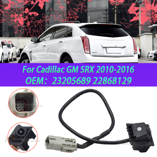 Afbeelding van Auto Achteruitrijcamera Park Assist Voor Cadillac GM SRX 2010-2016 23205689 22868129   Achterklep back-up achteruit