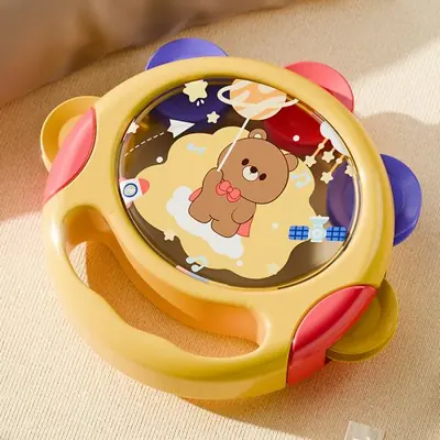 Image de Tambourins à Main pour Bébé - Jouet Musique Éducatif