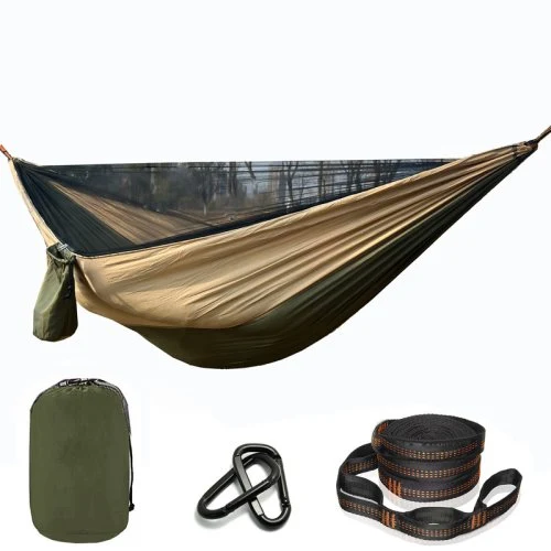 Army green and khaki