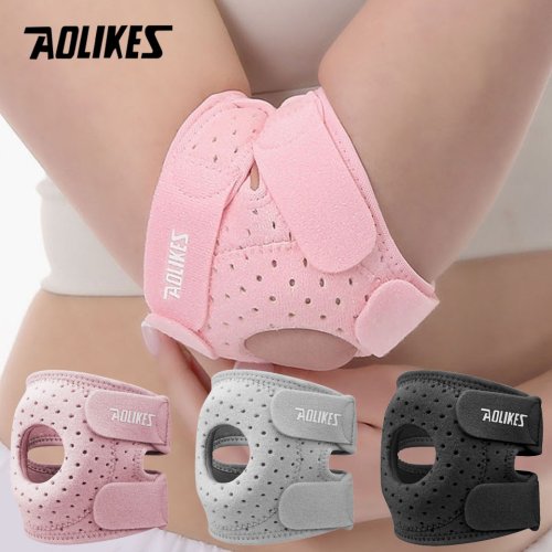 Immagine di Manicotto di Compressione per Gomito AOLIKES - Tutore Elastico per Tennis, Golf e Badminton per Uomo e Donna
