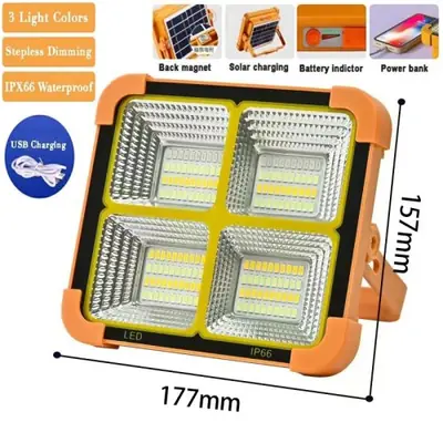 Image de Lampe Solaire Portable LED - Éclairage d'Urgence & Camping