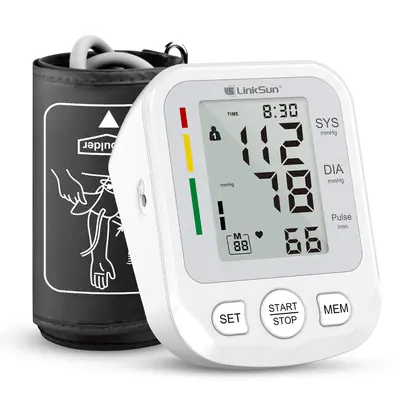Image de Tensiomètre automatique numérique pour bras - Mesure précise de la pression artérielle