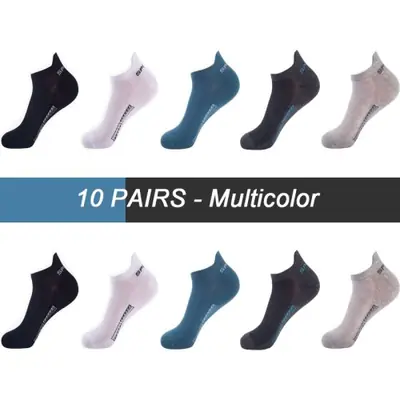 Image de Chaussettes Homme Sport - 10 Paires Coton Respirant