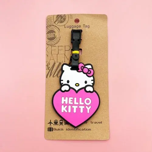 Image de Étiquette de Bagage Hello Kitty & Kuromi - Mignonne et Pratique