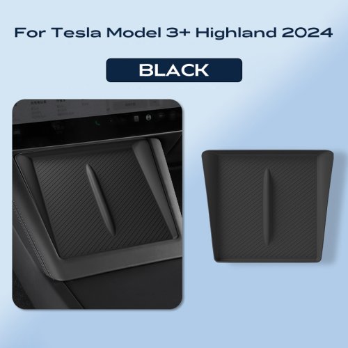 Imagen de Almohadilla de Silicona Protectora para Carga Inalámbrica y Panel Central - Compatible con Tesla Model 3, Model Y, Highland 2024 y Nuevos Modelos Juniper 2025