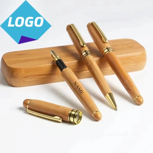 Afbeelding van Persoonlijke Houten Pen met Lasergravure