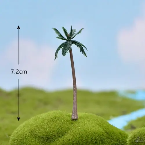 Image de Mini Jardin Fée - Ensemble de 5 Pièces en Résine