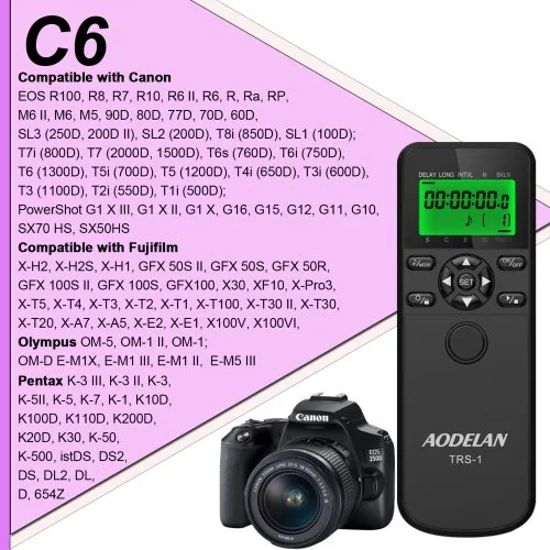 C6 voor canon