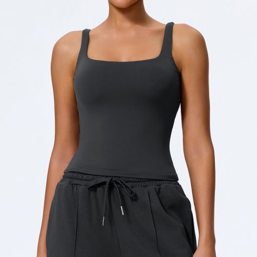 Imagen de Ctenkevet-Camiseta sin mangas de entrenamiento para Yoga para mujer, chaleco deportivo de secado ráp...