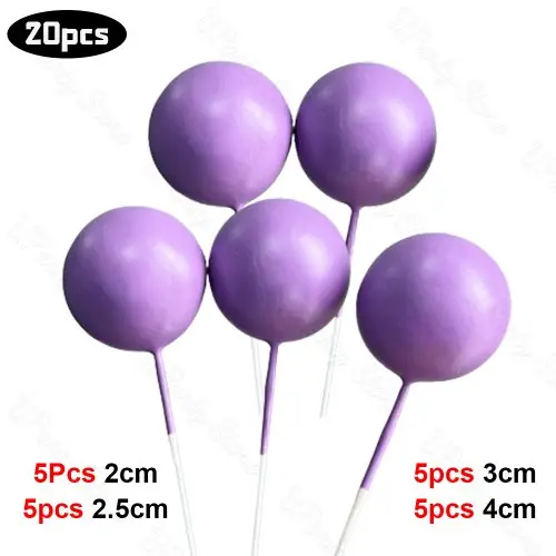 Clair violet boules