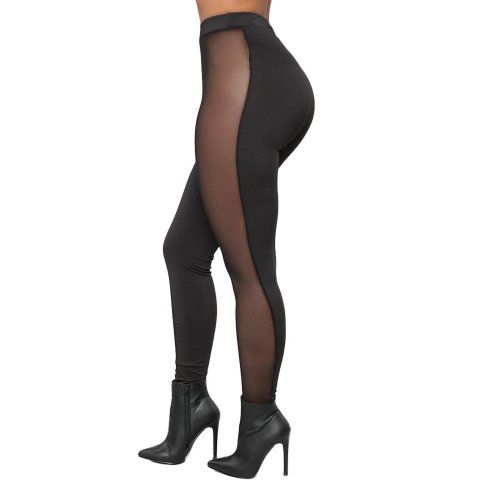Immagine di Leggings Donna Alta Vita con Effetto Lifting