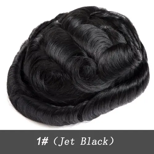 Image de Toupet Homme 100% Cheveux Naturels - Solution Discrète et Durable