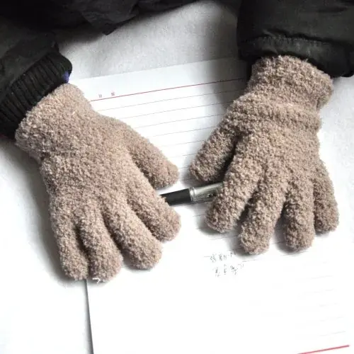 Image de Gants d'hiver chauds pour enfants - Doux & pratiques