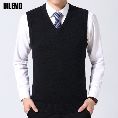 Image de Pull Tricot Coréen Homme Hiver 2025 - Style Décontracté & Chaud