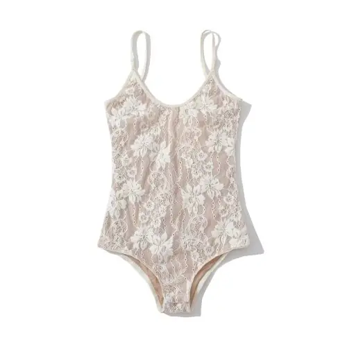 Image de Body Dentelle Sexy Dos Nu - Combinaison Court Femme