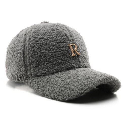 Immagine di Cappello da Baseball Invernale in Lana di Agnello Verde per Uomo e Donna – Berretto Caldo, Antivento con Lettere Dorate di Marca di Lusso