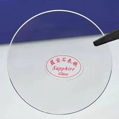 Image de Verre de Montre Saphir Remplacement - 1.0mm à 1.2mm - 16 à 40mm
