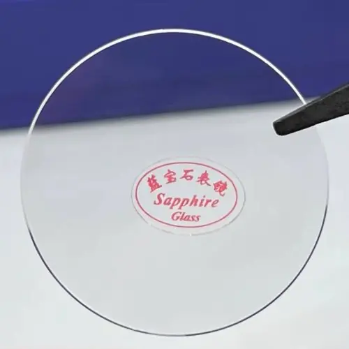 Image de Verre de Montre Saphir Remplacement - 1.0mm à 1.2mm - 16 à 40mm