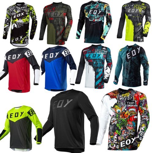 Afbeelding van Ademende Motorcross T-Shirt voor Volwassenen – Zomerse Jersey voor Dirt Bike, ATV, MX, UTV, BMX en Off-Road Fietsen