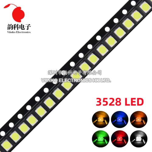 Imagen de LED SMD 3528 RGB - 100 Unidades Multicolor