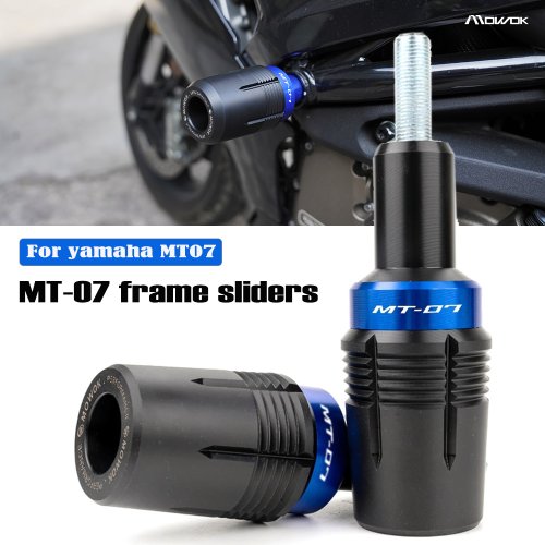 Zdjęcie Ochrona Ramy MT-07 – Frame Sliders dla Yamaha MT-07, FZ-07, Tracer 2014–2025