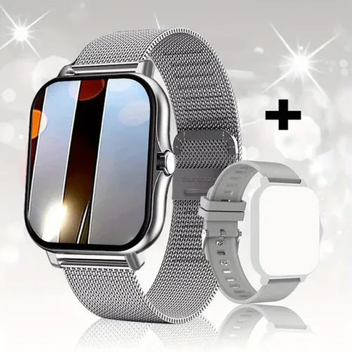 Bild von 1,83 ''Sport Smart Uhr Fitness Uhr Gesundheit Monitor Wasserdichte Smartwatch Drahtlose Anruf Uhren für Männer Frauen IOS Android 2025