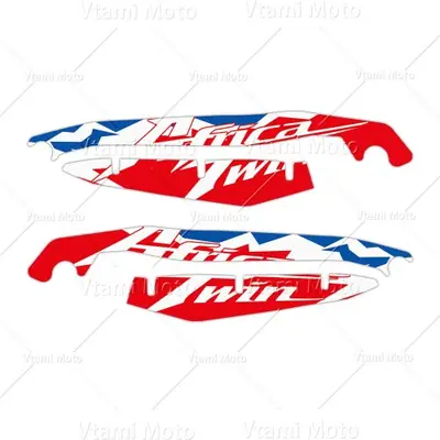 Image de Autocollants de Protection pour Poignées Moto Africa Twin CRF1100L